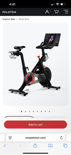 Peloton Bike 3rd Gen 2021 – Like New (4 Rides), Chino