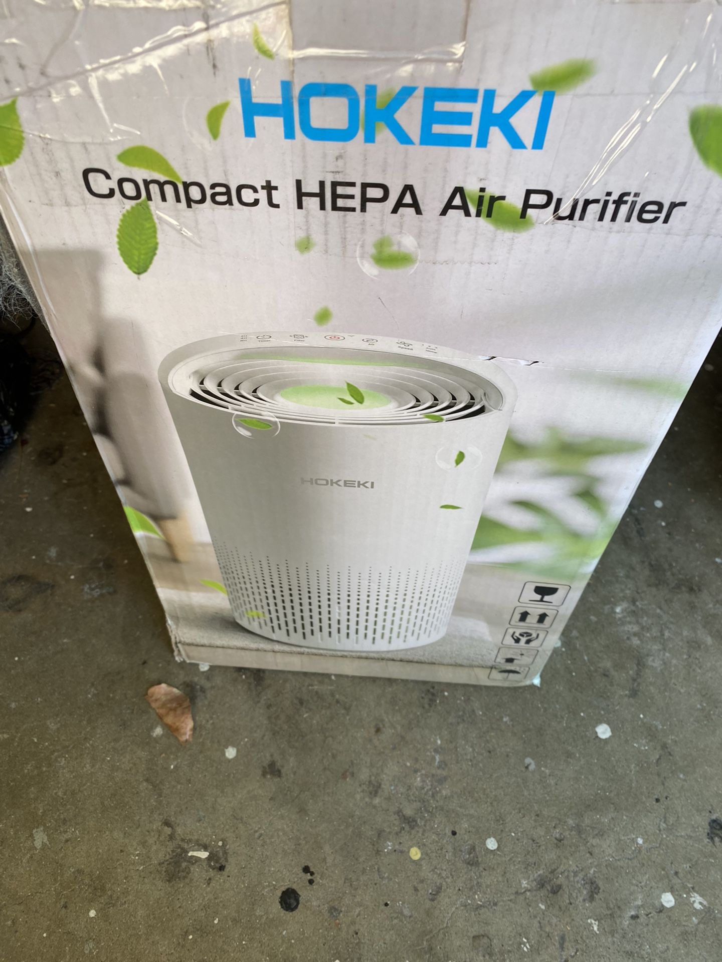 hokeki HEPA air purifier NEW