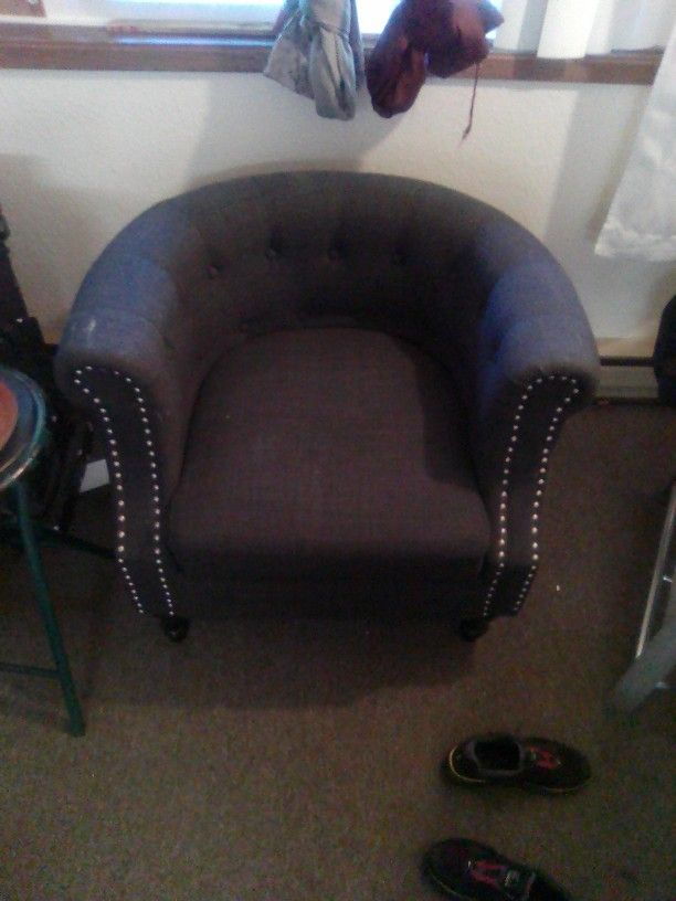 Antique Loveseat And Chair