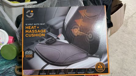 Car Heat + Massage Cushion