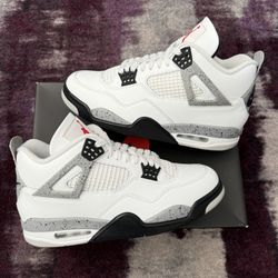 jordan 4 white cement 