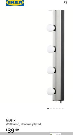 Wall Lamps Chrome Plated 