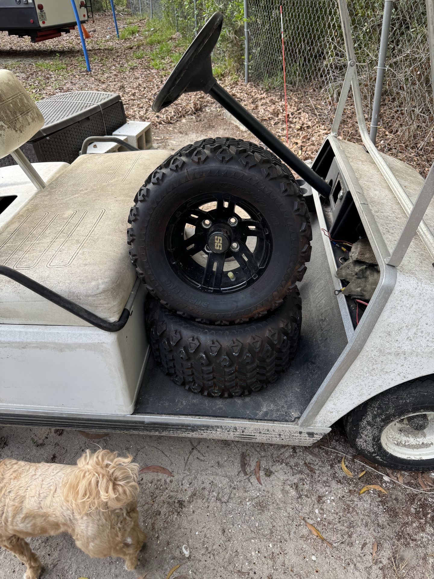 10 inch golf cart tires and rims
