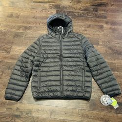 Black Real MK Puffer