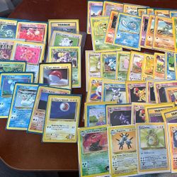 Vintage Lot (1st Ed, Base, Jungle, Fossil, 2nd Ed, Gym Heros)