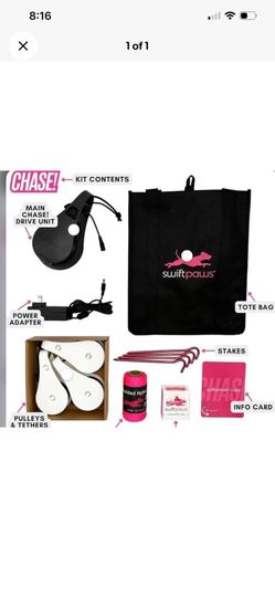 Swift Paws - Chase! App-Control Dog Toy - Capture The Flag Lure Course SOLD OUT