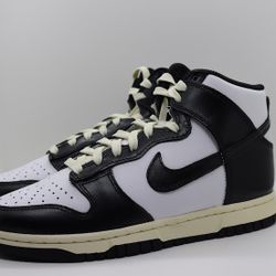 Nike Dunk High Vintage Black