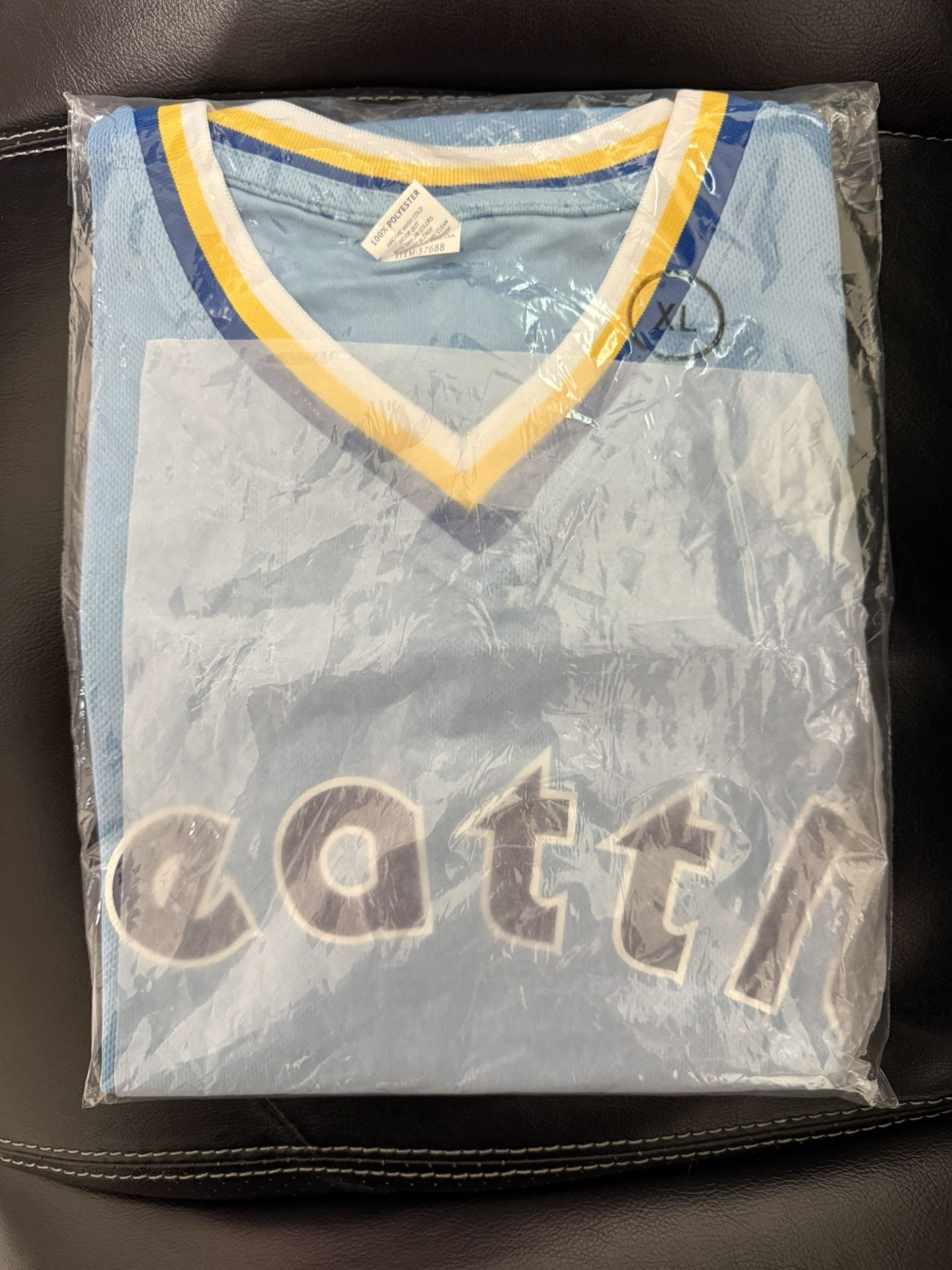 XL Cal Raleigh Seattle Mariners SGA 70s Throwback Jersey 4/18