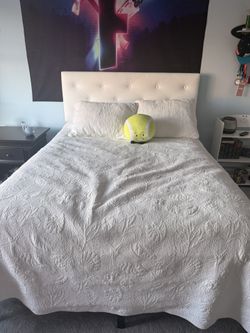 Queen Bedframe And Headboard