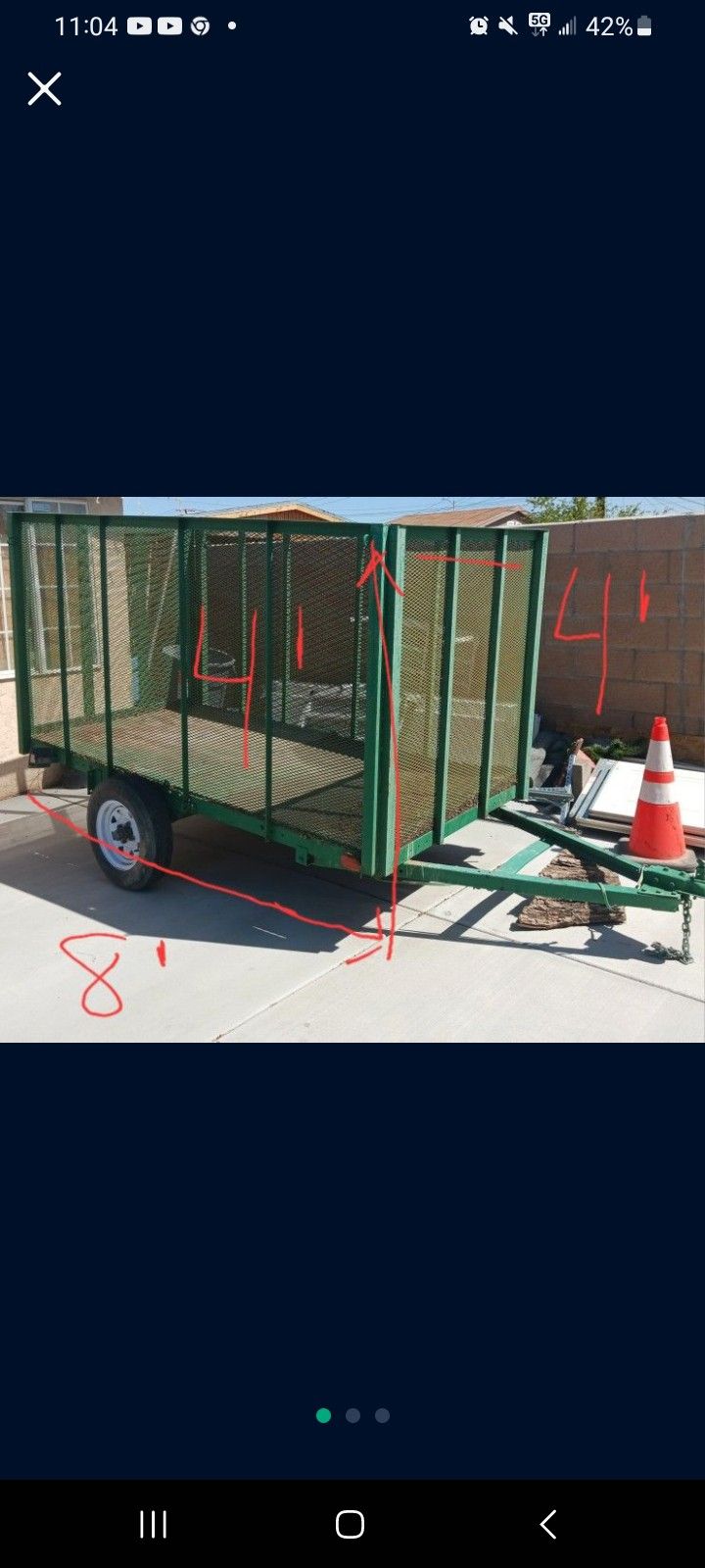 traila para jardin