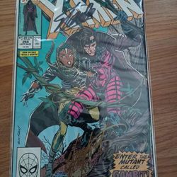 Uncanny X-Men #266 - Signed By Stan Lee And Chris Claremont 