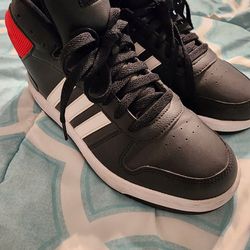 Red and Black Adidas 