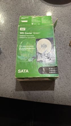 Open Never Used Sata 1Tb Drive