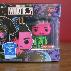 Funko POP! & and Tee - WHAT IF...? Infinity Killmonger Size L Target Exclusive