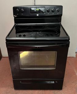 💥🔆🇺🇸☆Kenmore☆🇺🇸🔆💥 Black Glass Top Stove in great working order