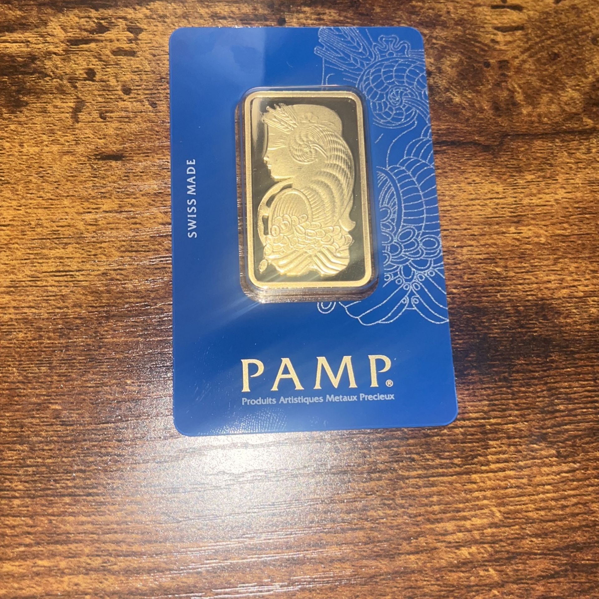 Pamp Suisse Lady Of Fortuna 1 Oz Gold Bar