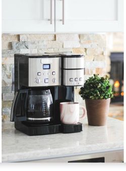 BRAND NEW IN BOX CUISINART COFFEE CENTER 12 CUP COFFEE MAKER AND SINGLE SERVE BREWER …$130 Dlls …FIRM /NO LESS FROM TARGET