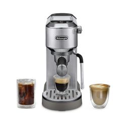 DELONGHI Dedica Duo Espresso Hot & Cold Brew Machine (EC890M)