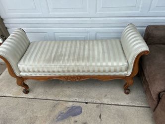 Ethan Allen French-style bench