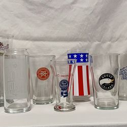 Assorted Pint And Drinking Glasses