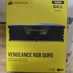 NEW Corsair RGB Vengeance 64GBs DDR5