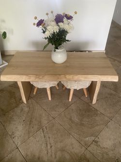 Live Edge Wood Table