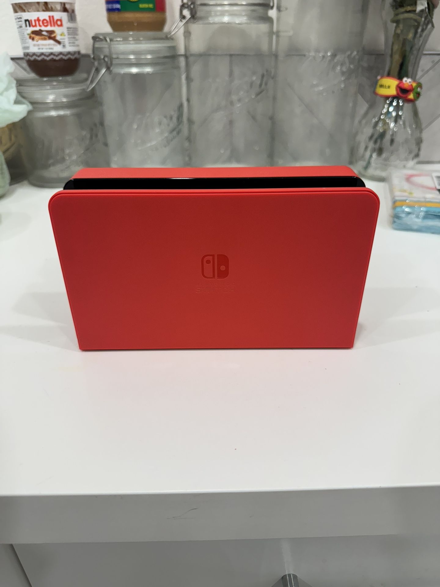 Official Nintendo Switch OLED MARIO RED Charging Dock ONLY Original OEM