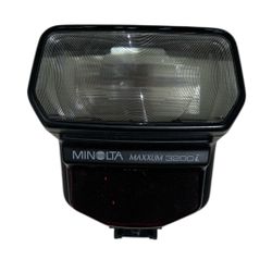 Minolta Maxxum 3200i Black Shoe Mount Flash