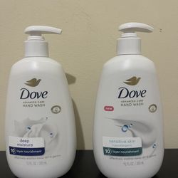 Lot Of 2 Dove Advanced Care Hand Wash