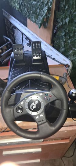 Ps2 logitech force pro steering wheel