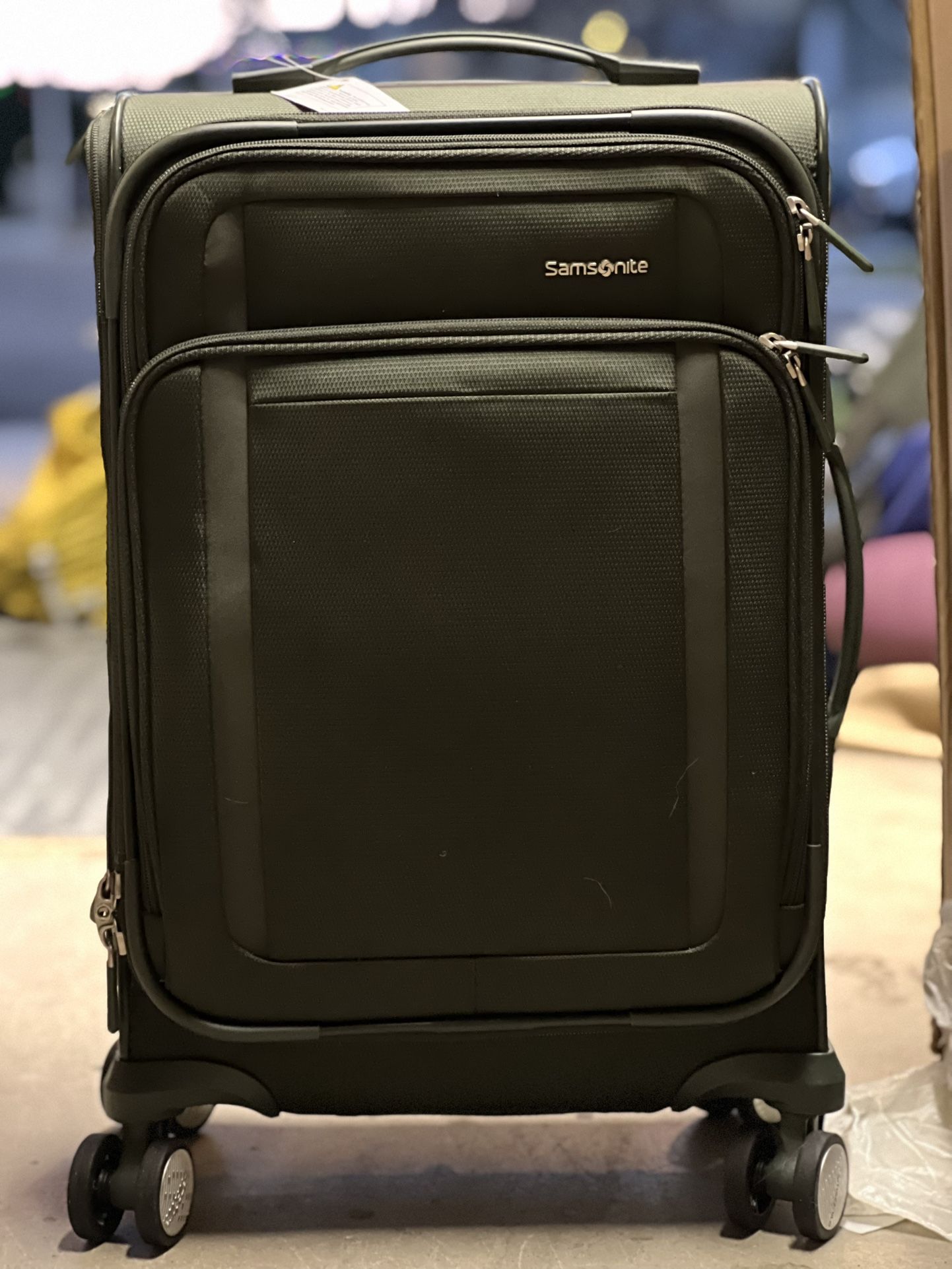Samsonite Carry On Luggage - Forest Green