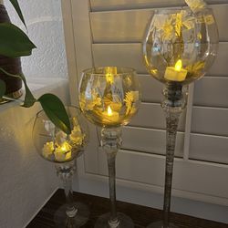 Candle holders (3)