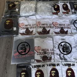 HELLSTAR, BAPE, ALOCS, AND SP5DER