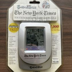 New York Times Cross Word Puzzle