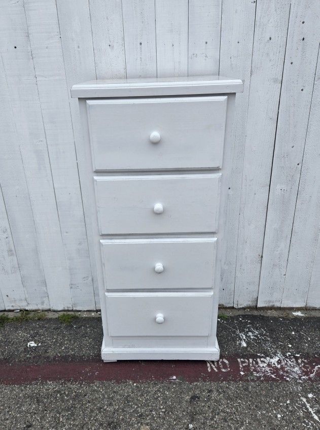 Solid Wood Skinny Dresser 