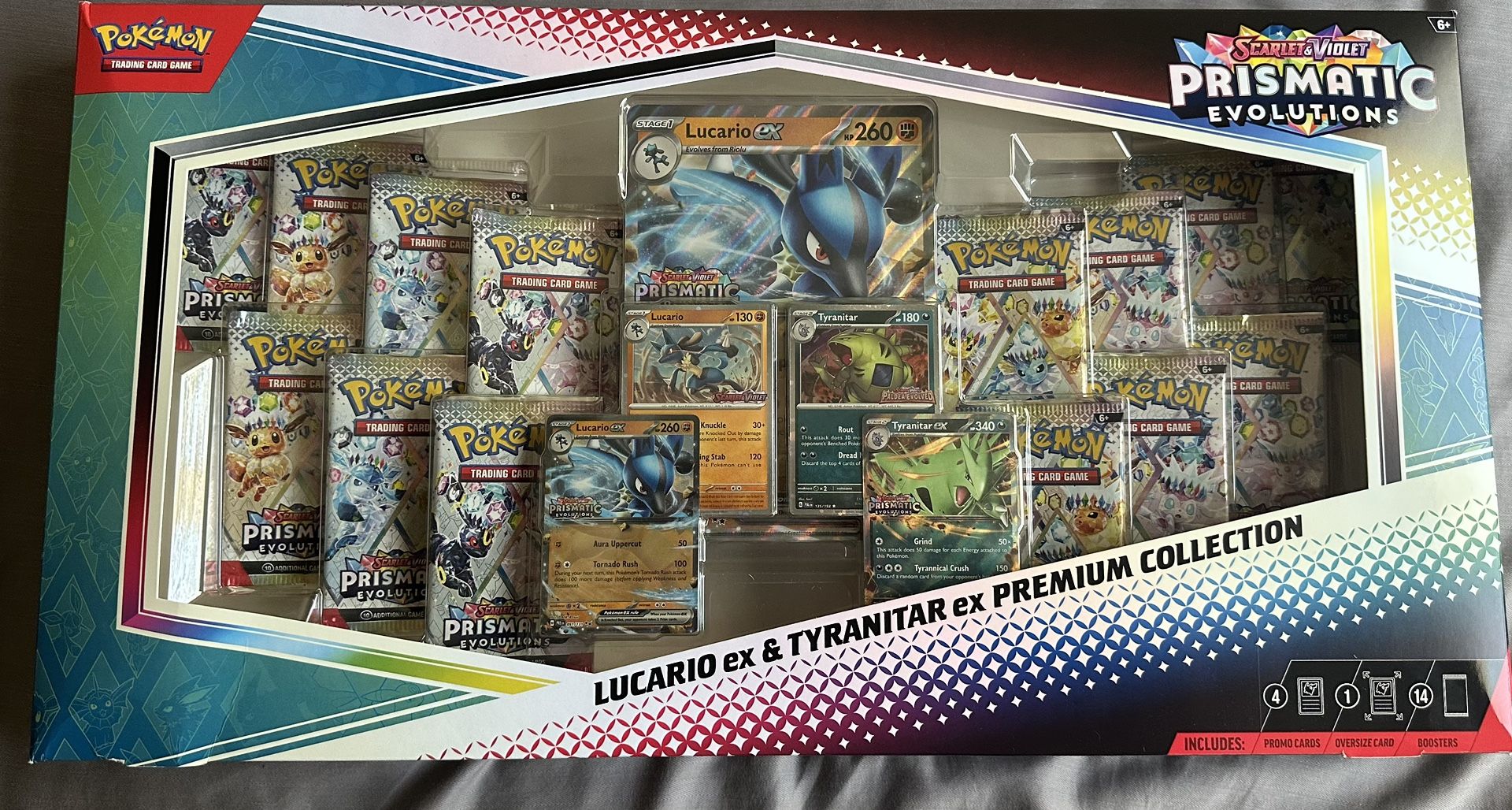  Pokemon Lucario X And Tyranitar X Premium Collection