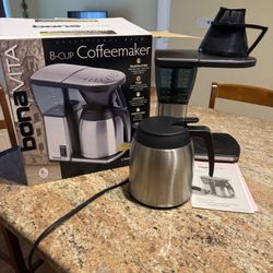 Bona vita 8 Cups Coffeemaker With  Carafe 