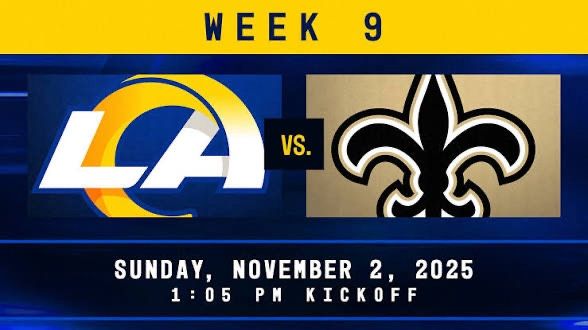 Rams Vs saints 2 Tickets