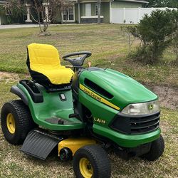 John Deere riding mower
