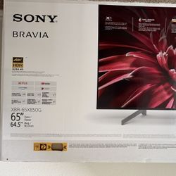 Sony Bravia 4k Ultra HD 65” XBR 65X850G