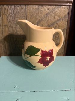 Vintage star flower pitcher