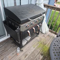 Blackstone 36" Flat Top Grill With 3 Electric Air Fryers