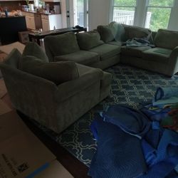 Three Piece Sofa Set 