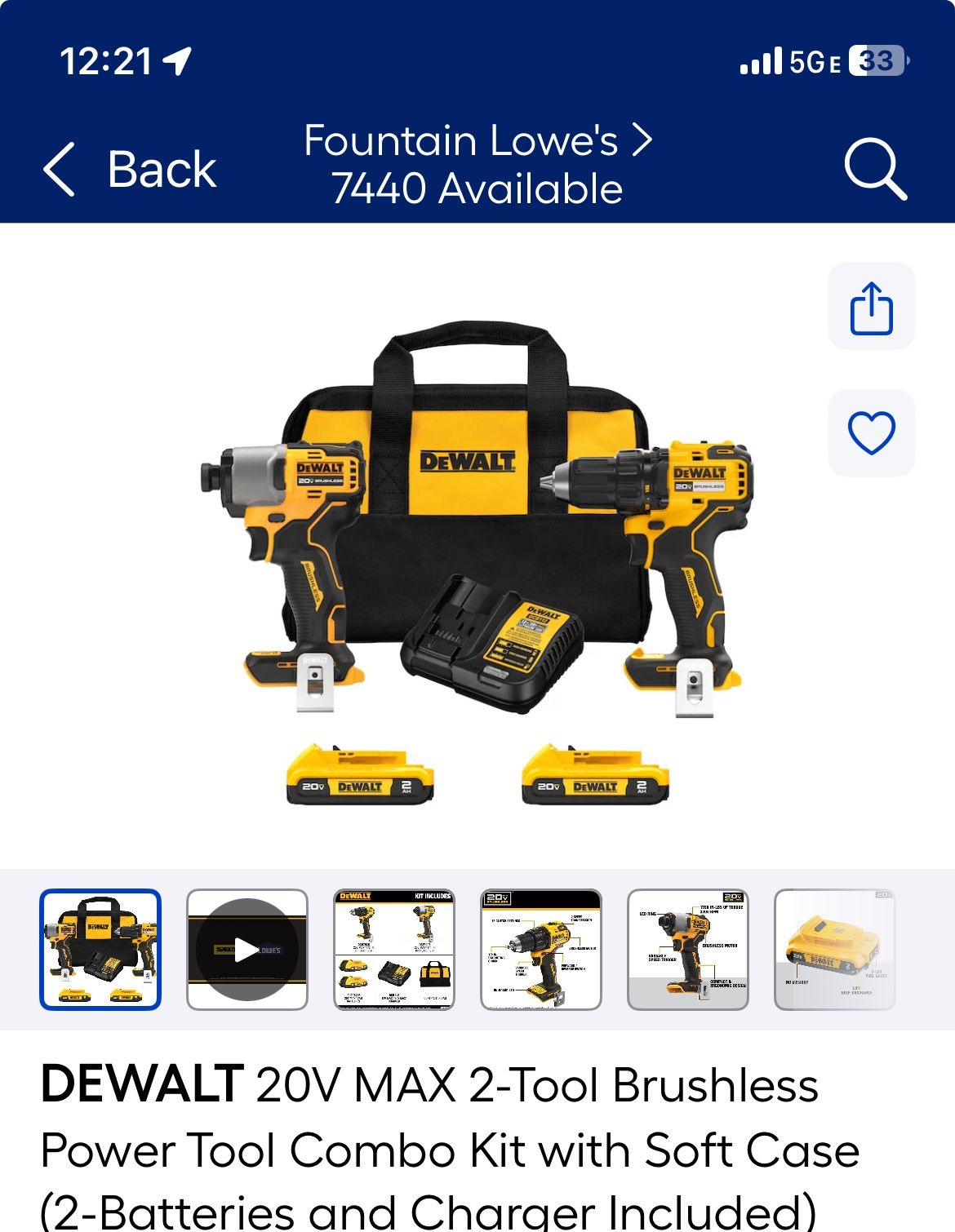Dewalt Set