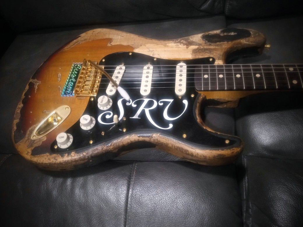 SRV #1 First Wife Replica Fender Stratocaster Warmoth Gotoh Tx Special
