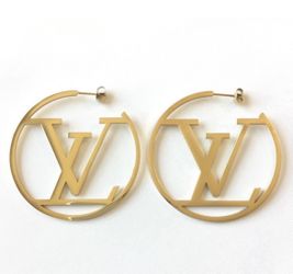 LV Louise Hoop Earrings for Sale in Plano, TX - OfferUp