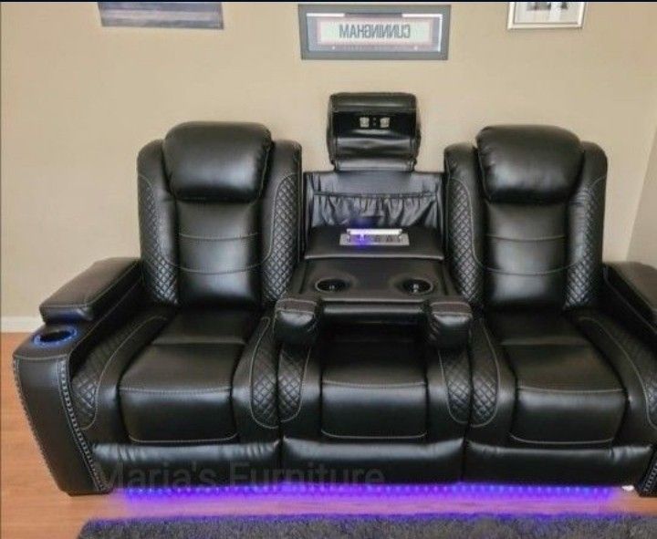 Party Time Power Recliner Sofa Couch Same Day Delivery