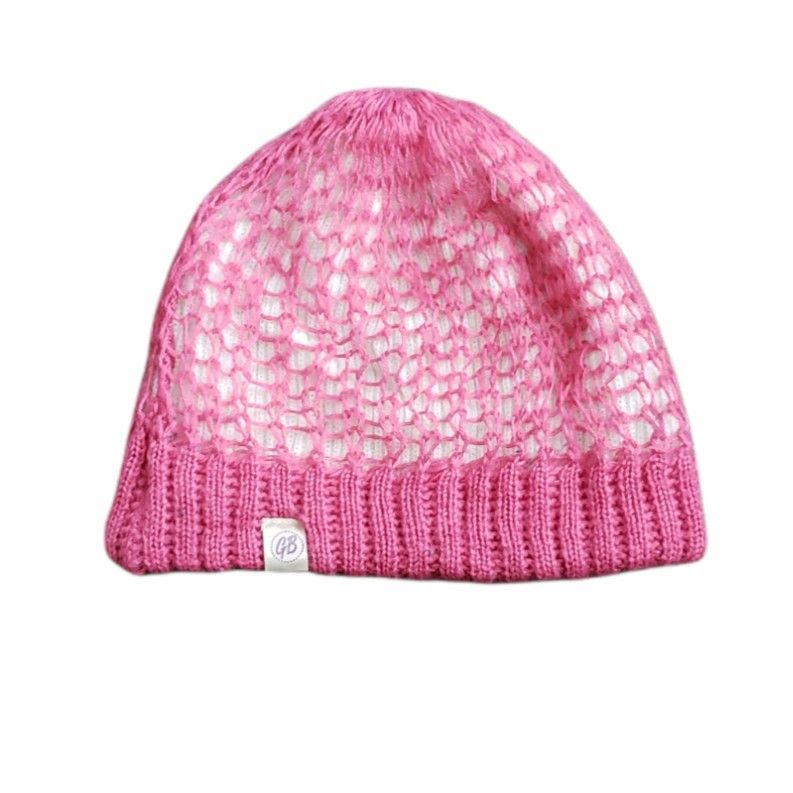GB Goorin Pink Knit Baby Winter Hat