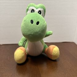 Super Mario Brothers Yoshi 8" 2017 Plush Stuffed Animal By Little Buddy B9