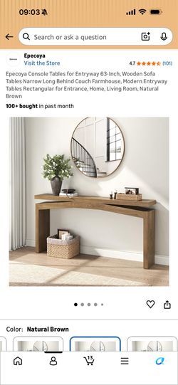Console table for sale